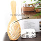 Professional Wood Comb Hairbrush Comb Scalp Healthy Bamboo Comb Healthy Paddle Cushion Hair Loss Styling Massage Brush Hair Car
