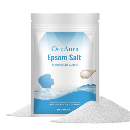 Magnesium Bath Salt Exfoliating Deep Cleansing Mood Nervous Relief Hydrating Smoothing Softening Better Sleep Relaxing Skin Care