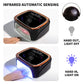 Professional Nail Art UV LED Light Rechargeable Dryer Smart Wireless HD Display Nail Drying Light for Fast Curing of All Gels
