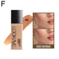 LOOKAVE Liquid Foundation Long Lasting Full Coverage Matte Cream CC Foundation Makeup Concealer Natural Liquid Base Moisturizing