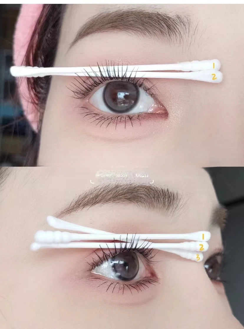Judydoll Steel Mascara Lengthening Curling Thick Longlasting Waterproof Sweatproof Silk Fiber Eyelash Extensions