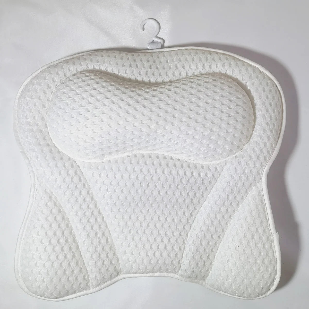 Bath Pillow Bathtub Pillow, Luxury Bath Pillows for Tub Neck and Back Support, Bath Tub Pillow Headrest with Soft 4D Mesh