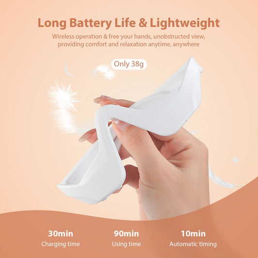 EMS Redlight Eye Massage Eyes Beauty Device Removal Dark Circles Anti-eye Wrinkles Fatigue Relief
