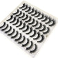 2023 New 20 pairs natural long 3D mink false eyelashes fake lashes makeup kit Mink Lashes extension eye lashes short eyelashes