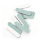 50/100 Pcs/Lot Nail Buffer Polishing Strip Green/White Sanding 600/3000 Sponge Manicure Tools  Washable Buffing Blocks for Nails