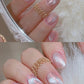 15ml Snow Pear Crushed Ice Cat Eye Gel Nail Polish,  Shiny Bubble-Free UV/LED Quick-Drying Gel Suitable For Nail Art DIY Design
