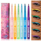 Shiny Chameleon Green Eyeliner Gel Metallic Eyeshadow Multicolor Eye Liner Pearlescent Polarized Glitter Eye Pigment Makeup