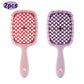 2pcs Professional Comb Detangling Hair Brush Scalp Massage Anti-static Comb Hollow Out Hairbrush for Wet Dry Barber Hair Styling