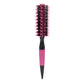 Wooden Round Hair Comb Brush With Boar Bristle Mix Nylon Styling Tools Professional Ceramics Ion Hair Brush Hairdressing Supply