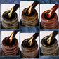 1- 6pc Golden Glitter Cat Magnetic Nail Gel Cat Eye Holographic Reflective Semi Permanent UV Gel Soak Off Sparkling Nail Art