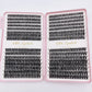 Thick & Fluffy DIY Cluster Lashes 30D/100D Mixed Density Mixed Length Individual Eyelash Extension