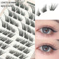 Noglue Eyelashes Natural False Eyelashes DIY Lashe Clusters Glue Strands Eye Lashes  Adhesive Eyelash Artificial Eyelashes