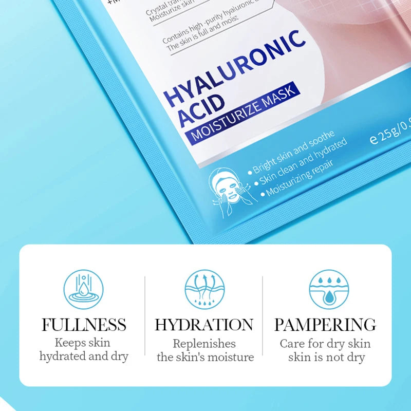 15pcs BIOAQUA Retinol Collagen Facial Masks Firming Moisturizing Nourishing Hydrating Face Mask Facial Skin Care Products
