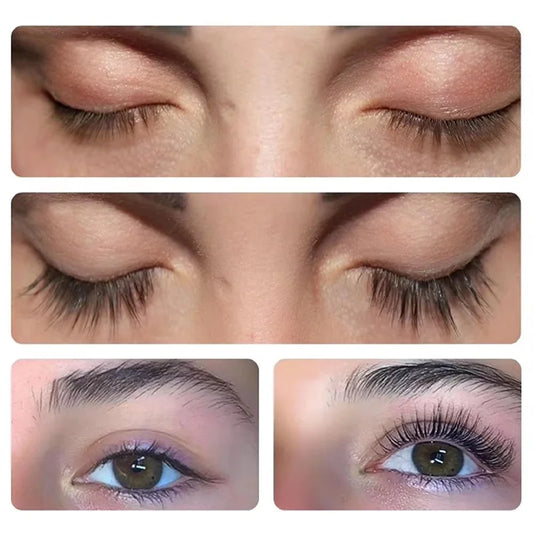 2 In 1 Fast Eyelash Eyebrows Growth Serum 7 Days Natural Eyelash Enhancer Longer Fuller Thicker Curling Lengthening Lash Makeup