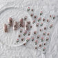 1piece 5Dcute tulip flower nail stickers high quality self-adhesive embossed nail art decals for girls summer decoration sticker