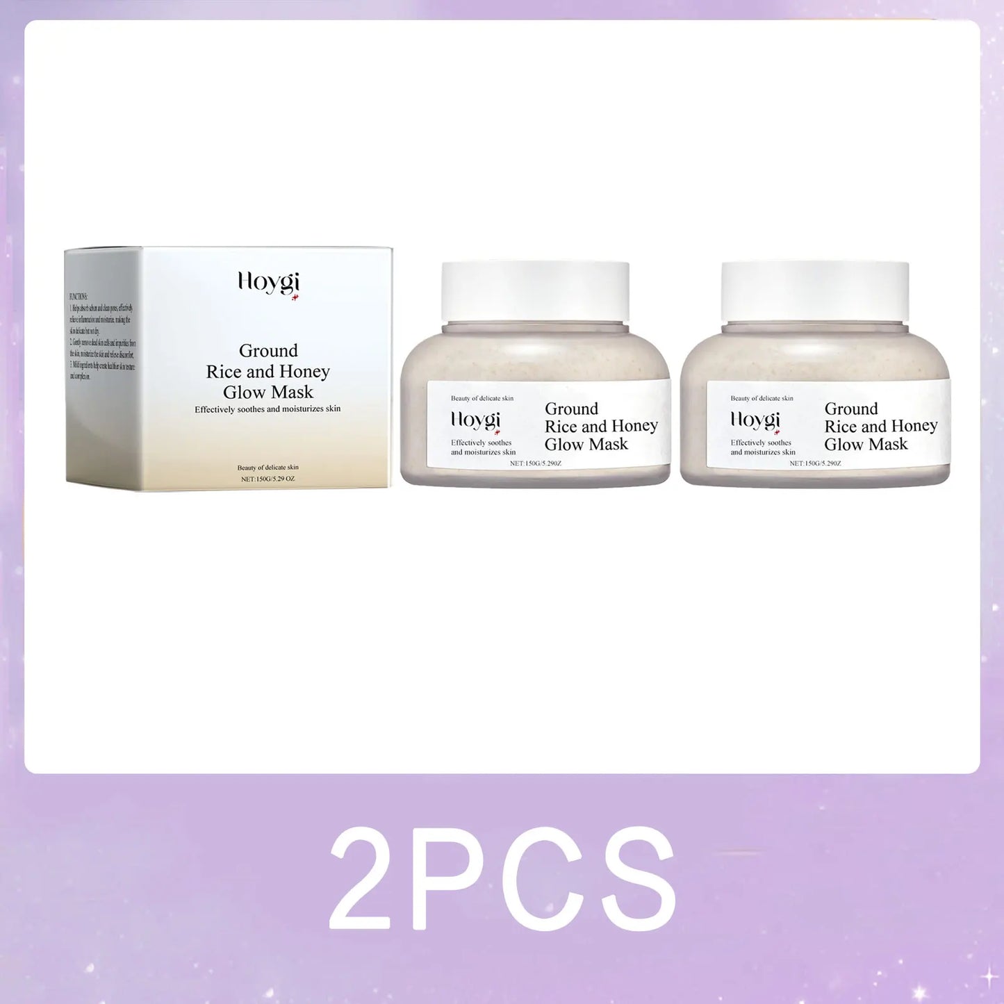 Rice Honey Glow Mask Moisturize Hydrating Nourishing Face Tightening Kaolinite Rice Raw Pulp Sleeping Clay Mask Korean Skin Care