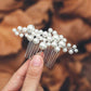 Wedding Comb Head Jewelry Bride Hair Clips Headpiece Crystal Women Tiaras Bridal Hair Accessories Women Hair Ornaments SL