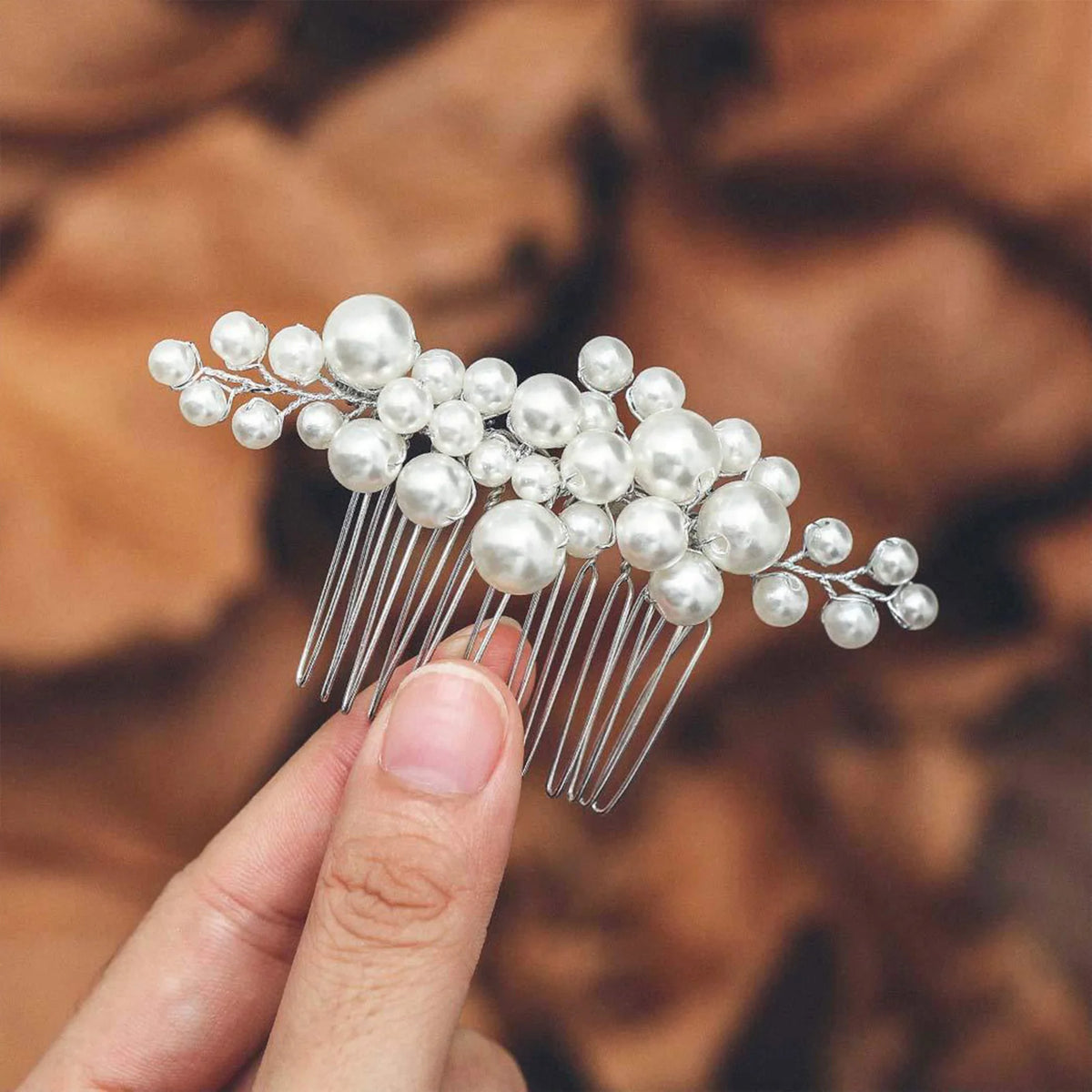 Wedding Comb Head Jewelry Bride Hair Clips Headpiece Crystal Women Tiaras Bridal Hair Accessories Women Hair Ornaments SL
