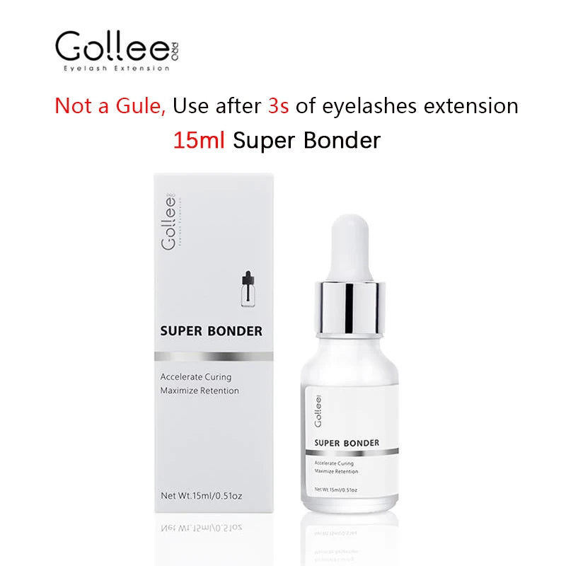 Gollee Glue for Eyelashes 0.5s eyelash Extensions professional eyelash adhesive Waterproof lash supplies for Salon Eyelash glue