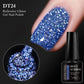7ml Reflective Glitter Gel Nail Polish Semi Permanent Soaking Nail Art Varnish Alcohol-Free Salon Quality Manicure DIY Design