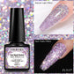 7ml Holographic Reflective Glitter Gel Nail Polish Champagne Gold Sliver Shiny Sparkling Sequins Soak Off UV LED Nail Varnish
