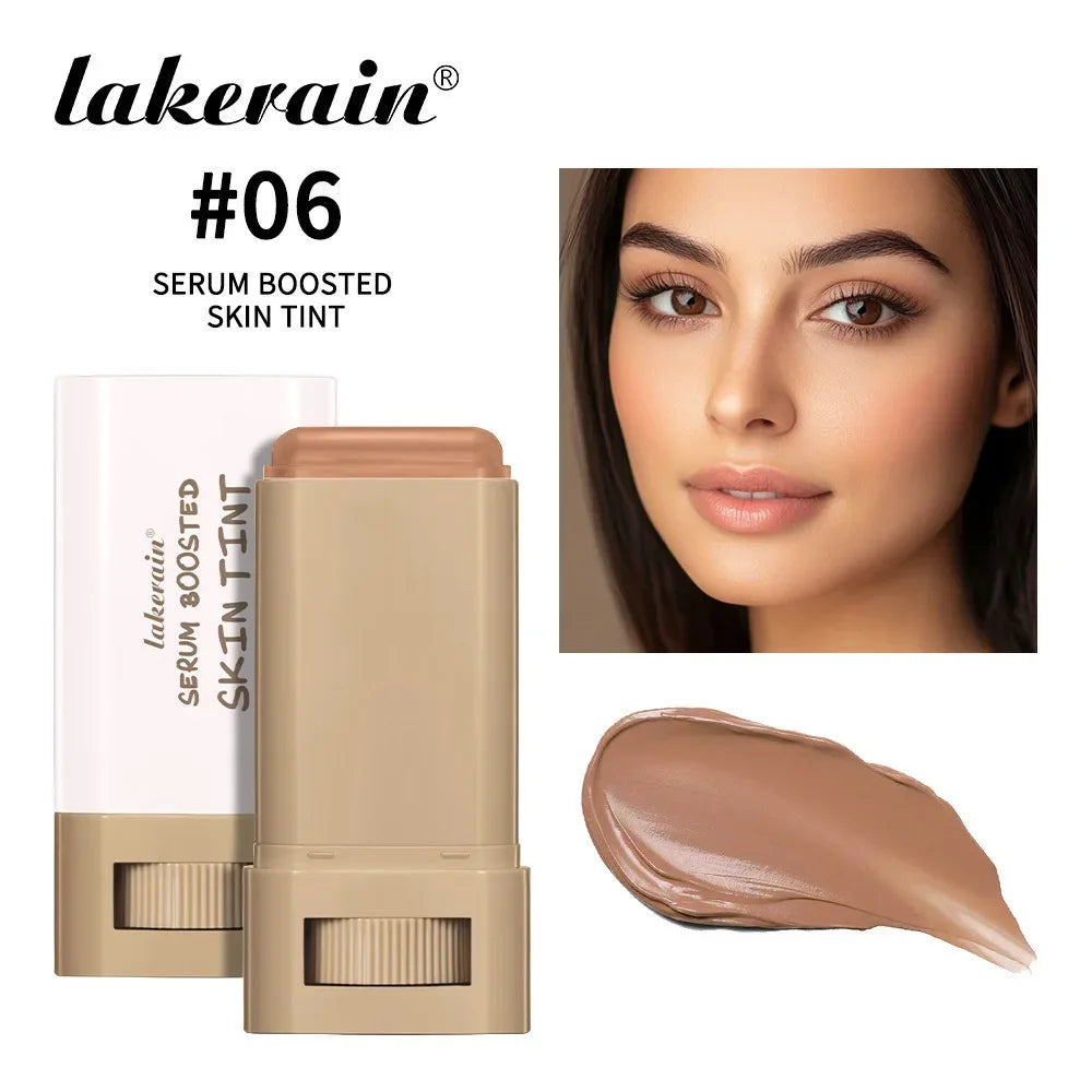 TVLV eraser foundation make-up stick 20g, with brush to brighten skin liquid foundation, long-lasting makeup concealer