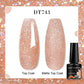 MEET ACROSS 160 Colors 7.3ml Gel Nail Polish Vernis Glitter Sparkly Semi Permanent Soak Off LED UV Gel Varnish Nail Art Manicure
