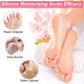 2 Pieces Silicone Foot Care Socks, Moisturizing Protection, Softening Dry, Cracked Heels, Foot Care Tools for Men and Women