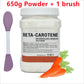 650g Chamomile Hyaluronic Acid Facial Moisturizing Mask Powder with Silicone Brush Increasing Skin Elasticity Rose Jelly Mask