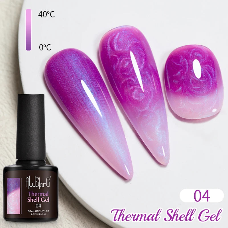 AWStorG 7.5ml Starlit Cat Magnetic Gel Nail Polish Must need Black Gel-Polaris Light Soak Off UV Gel Varnis Semi Permanent DIY
