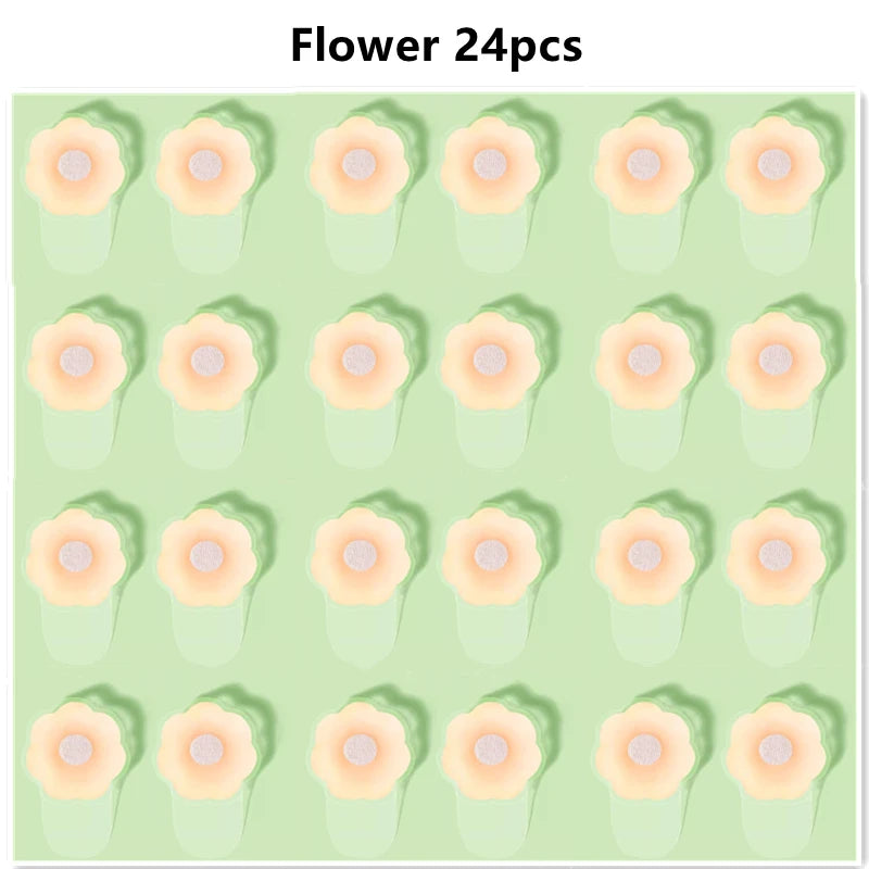 Wholesale Women Lift Up Invisible Reusable Self Adhesive Silicone Breast Lift Tape Nipple Cover Chest Paste Party Dress Bras