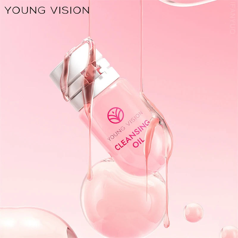 5/10 Capsules of Cleansing and Makeup Remover Oil Gentle Facial Makeup Remover Travel Portable Moisturize Soothe Cleansing Oil