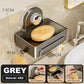 Bathroom Soap Holder Free-Punching Wall Mounted Soap Sponge Holder Organizer Double drainage Soap Dish Bathroom accessories