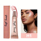 6 Colors Matte Blushers Natural Redness Highlighting Highlighter Brightening Fine Shimmer Liquid Blush Stick