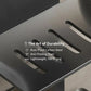 Removable No Drill Wall Mounted Soap Tray Self Adhesive Traceless Soap Sponge Holder for Bathroom Kitchen Sink