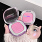 Monochrome Highlighter Cream Facial Brighten Diamond Pearlescent Highlighting Makeup Long-Lasting Natural Pink Blush Rouge Cream