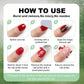 6pcs 15ml Gel Nail Polish Remover Soak-Off Gel Polish Remover, 1pc Removes Nail Polish In 2-5 Minutes 15ml 0.5fl.Oz