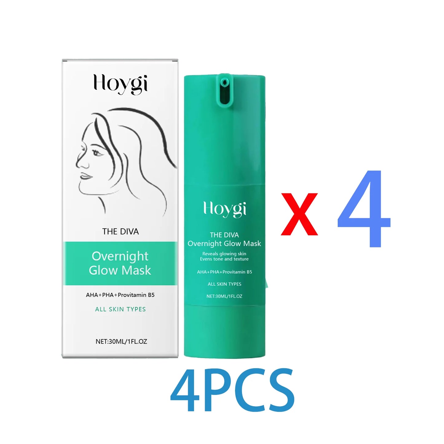 Hydrating Sleeping Mask for Face Moisturizing Night Cream for Dry Sensitive Skin Brightening Facial Care Gel with Vitamin 30ML