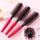 Professional Plastic Round Brush Quiff Roller Curly Hair Comb Hairstyle Massager Hairbrush Dressing Salon Barber Comb New Spiral