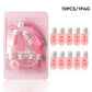 YOUNG VISION 5pcs/10pcs Cleansing oil Rose Flower Makeup Remover Oil Mild Non-irritating Pore Cleansing Makeup Remover Set