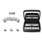 3D Magnetic Eyelashes Natural Soft Reusable Easy To Wear Eyelash Extension Beauty Makeup Tool faux mink false eyelashes & mirror