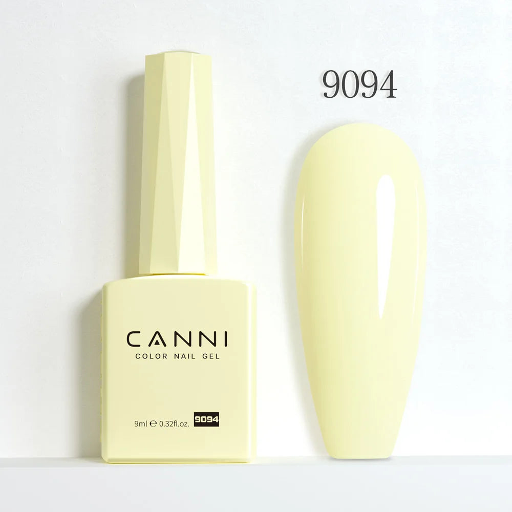 CANNI Gel Nail Polish Glitter Diamond Sparkle Color Collection Gorgeous Color HEMA FREE Soak Off UV LED Semi Permanent AurorGel