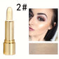 3 Color Highlighter Stick Portable Face Contour Natural Shimmer Glow Long-Lasting Cream Highlighter for Cheekbones Nose