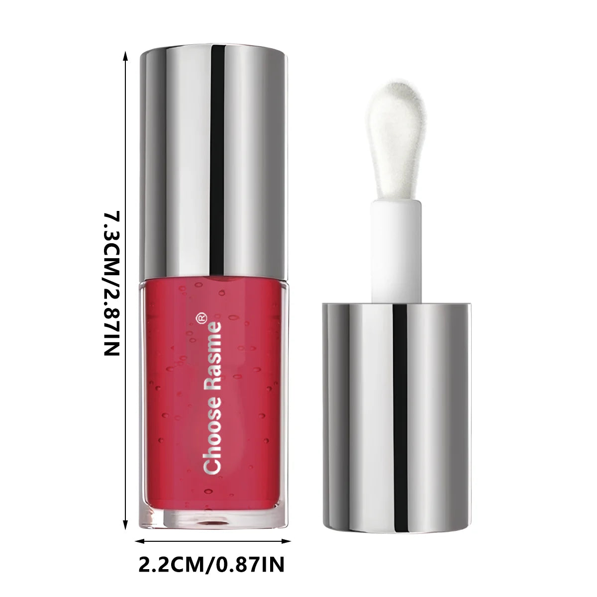 Coconut Flavored Lip Gloss Large Brush Head Mirror Pearl Moisturizing Fine Shimmering Transparent Water Gloss Lipstick