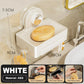 Bathroom Soap Holder Free-Punching Wall Mounted Soap Sponge Holder Organizer Double drainage Soap Dish Bathroom accessories
