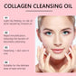 Collagen Makeup Remover Oil Jojoba Oil Makeup Remover Deep Cleansing Pore Dirt Gentle Daily Emulsifying Facial Cleanser Cosmetic