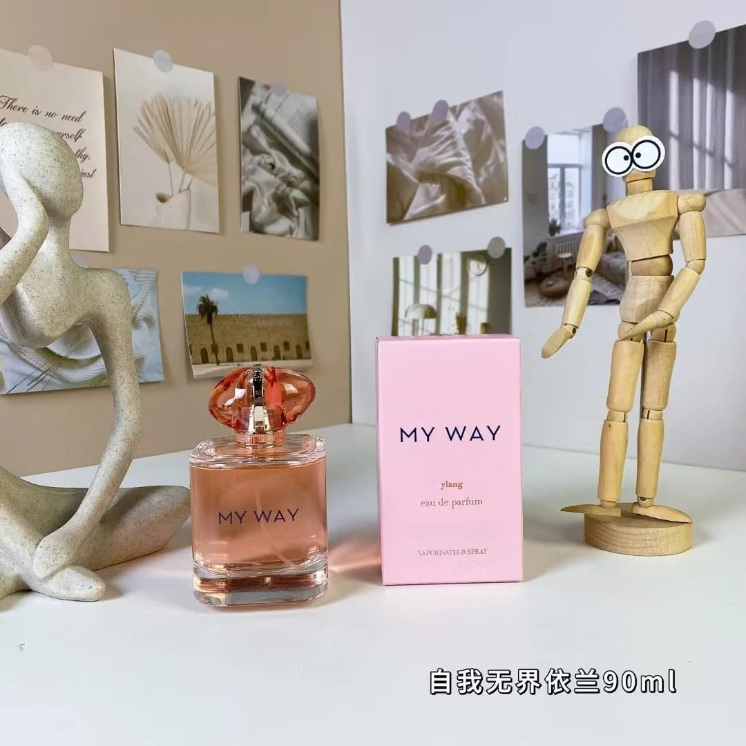 Luxurious Brand 90ML Women Perfume Long Lasting Fragrance Sweet Floral And Fruity Scent Body Spray Romantic Dating Eau De Parfum