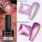 PUENTE 7.5ML Golden Gems Cat Magnetic Gel Nail Polish Pink Brown Blue Colors Golden Glitter Cat Eye Soak Off UV Nail Art Varnish