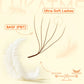 LUKATME Brown 5D M Curl Fox Eyelash Extensions 7-14mm Premium Soft Volume 5D Lashes Foxy Eye Brown False Mink 5D W Eyelashes