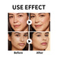 Sunscreen liquid foundation 30g, waterproof, sweat proof, goodbye to dry pickup powder, concealer, even skin color
